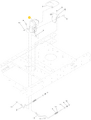 Toro OEM Brake/Electrical Box 136-4213 Fits Toro Timecutter 32" SS, ZS - 34" MX - 42" MX, SS, ZS - 50" MX, SS, ZS - 54" SS - 60" MX Models.