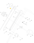 Toro OEM 108-4898 QZE Snowblower Long or Lower Chute Control Cable Fits Select Power Clear and Quick Clear Snowblower Models.