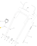 Toro OEM 136-7144 Rope Guide Fits Toro Select 18" Power Lite and Power Clear Single Stage Snowblower Models.