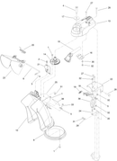 Toro OEM 121-6815 Snowblower Chute Release Cable Select Standard Power Max and Power Max HD Snowblower Models (Plastic Chute).