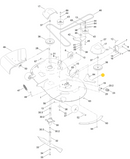Toro OEM 137-2036-03 Rear Blowout Baffle Fits Toro Fits Select Late 42" Timecutter ZS, SS, SW, 4200, Standard Model (Models with Stamped Mower Decks).