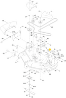 Toro OEM 131-1091 Left-Hand Mower Deck Hanger Bracket Fits Timecutter 32", 34", 42", 50" MX, SS, SW, SWX and ZS Models.