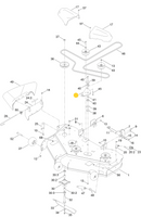 Toro OEM 114-8540 Mower Deck Idler Arm Fits Early/Late 34", 42", 50", 54", 60" Timecutter MX, SS, SWX, Z, ZS, Models, 50" TITAN ZX Models and G4000 Models.
