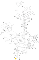 Toro OEM Bellville Blade Bolt Washer 3290-465 Fits Early/Late Toro 32", 34", 42", 44", 50", 54", 60" Timecutter MX, SS, SWX, Z, ZS, Models, 50" TITAN ZX Models, Riding Tractor Models and 30" TimeMaster Models.