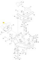 Toro OEM 121-0739 Discharge Chute Fits Select Late Toro 34", 42", 50", Timecutter SWX, MX, and ZS Models.