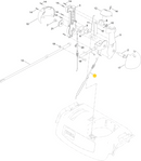 Toro OEM 138-0730 Snowblower Deflector Control Cable Fits Select Power Max HD and Power TRX Snowblower Models (Metal Chute).