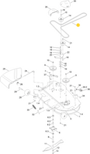 Toro OEM 119-8819 Mower Deck Belt Fits Toro 42" Timecutter Models.