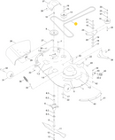 Toro OEM 119-8819 Mower Deck Belt Fits Toro 42" Timecutter Models.