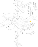 Toro OEM 139-5871 Mower Deck Clip Pin Stud/Pin Fits Toro Select 34" Timecutter Standard - Select 42" Timecutter ZS, MX, 4200, Standard, MyRide, Battery - Select 50" MX, 5000, Standard, MyRide - Select 54" Timecutter MyRide, Battery Models.