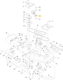 Toro OEM 127-1971 Mower Deck Idler Pulley Fits a Wide Range of Toro Grandstand Model and Multi-Force Models.