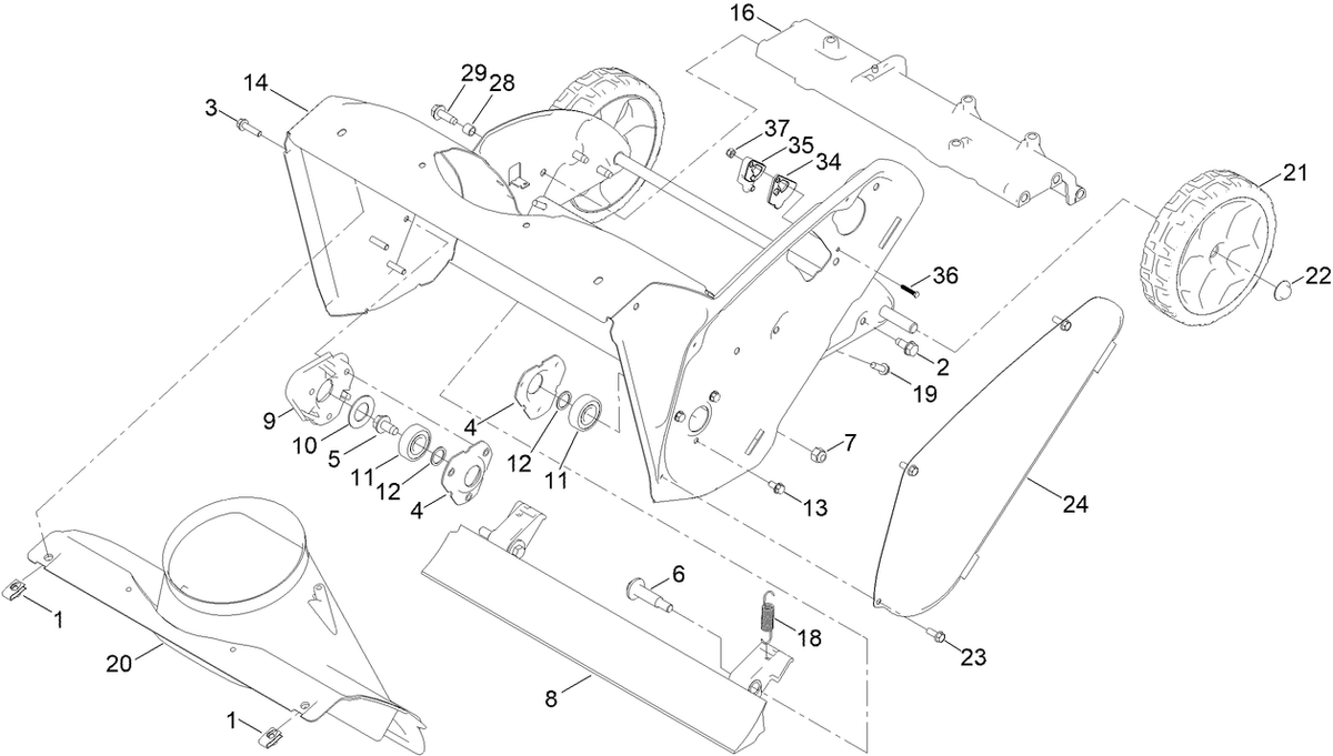 スノードロップ✳︎オーダーページ Toro OEM 161-0963P Poly/Plastic Scraper Bar Fits Select Toro 21