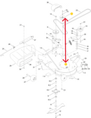 Toro OEM 127-0098 Spindle Assembly Pulley Fits 34" Timecutter Models.