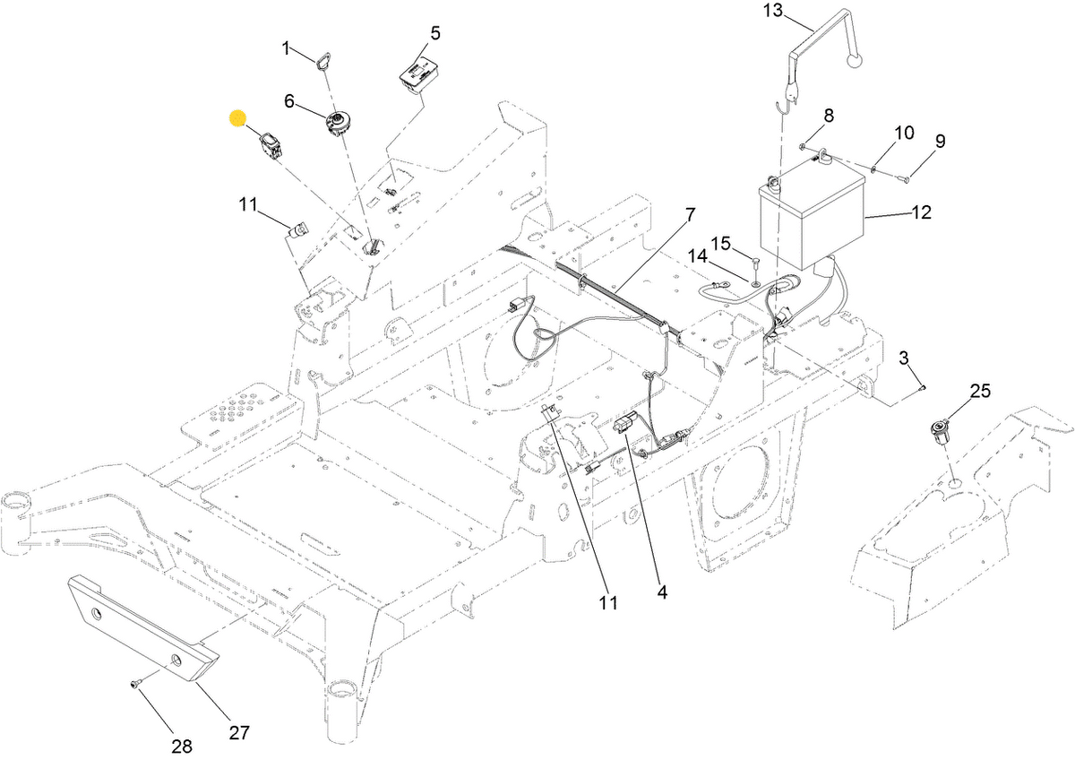 Toro 139-6368 PTO Switch (Toggle-Style) fits Toro Current Timecutter E Toro 139-6368 PTO Switch (Toggle-Style) fits Toro Current Timecutter E