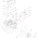 Toro OEM 138-6829 Hydraulic Drive Belt Fits Current/Late Toro 36" PROLINE Models.