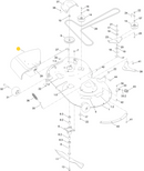 Toro OEM 137-7046 Mower Deck Discharge Chute Fits Late/Current Toro 42" Timecutter Z, ZS, SS, SW, 4200, 4225 and Standard Models with Stamped Mower Decks.