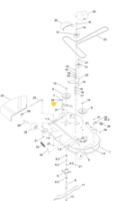 Toro OEM 144-1944 Clip/Hair Pin Fits Late/Current Toro Timecutter 34" (Standard) - 42" (MX, Standard, My-Ride) - 50" (Standard, My-Ride, Max) - 54" (Standard, My-Ride, Max) Models (Size 1/16 x 1.31 IN.).