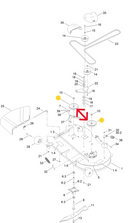 Toro OEM 139-2433 Spindle Assembly Pulley Fits 42" Timecutter Models Except Model 74686