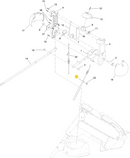 Toro OEM 130-9613 Snowblower Chute Deflector Control Cable Fits Select SnowMaster, Snow MAX, Snowthrower Models (Plastic Chute).
