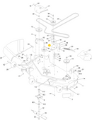Toro OEM 138-7262 Mower Deck Idler Arm Fits Late/Current 34", 42", 50", 54", 60" Timecutter 4200, ZR4200, 5000, ZS, MX, Standard and My-Ride Models.