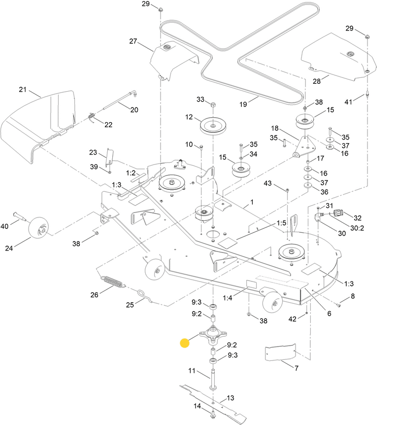 Toro OEM 139-3214 Fits 34