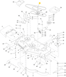 Toro OEM Mower Deck Belt 135-4711 Fits Toro Current 52" Grandstand HDX Model 72506.