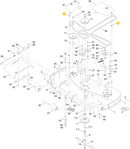 Toro OEM 147-2871 Ball Stud Grommet Fits Current 60" Timecutter Max Models - Current Titan and Titan Max Models (I-Beam Framing).