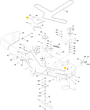 Toro OEM 144-1906 Spindle Belt and Pulley Cover Fits Late/Current Toro Timecutter 50" and 54" Standard, My-Ride, Max Models (Cast Aluminum Axle to Current Timecutter Max Series).