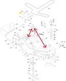 Toro OEM 138-7261 Spindle Assembly Pulley Fits Late/Current 54" Timecutter Standard, My-Ride, MAX Models.