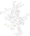 Toro OEM 139-7485-03 Front Debris/Safety Shield Fits Select Toro 50" Timecutter Standard and MyRide Models (Models with Replaceable Cast Aluminum Axle's and Fabricated Mower Decks).