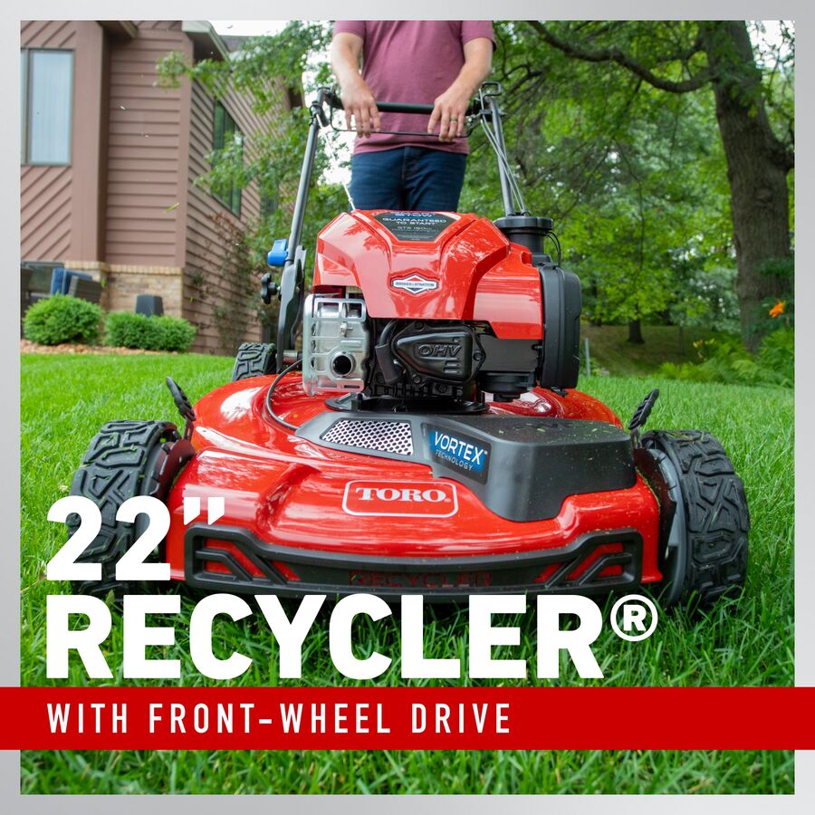 Toro Recycler Lowe's Self Propelled Push Mowers Toro Lawn