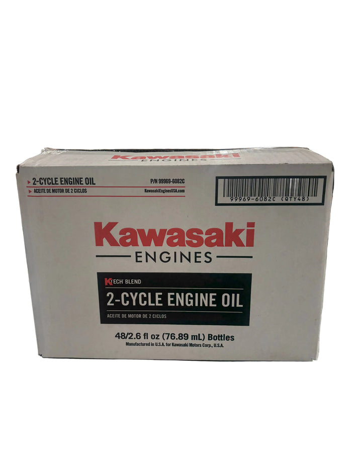 Kawasaki OEM 99969-6082C KTECH Blend 2-Cycle Engine Oil 2.6 oz. Case of 48