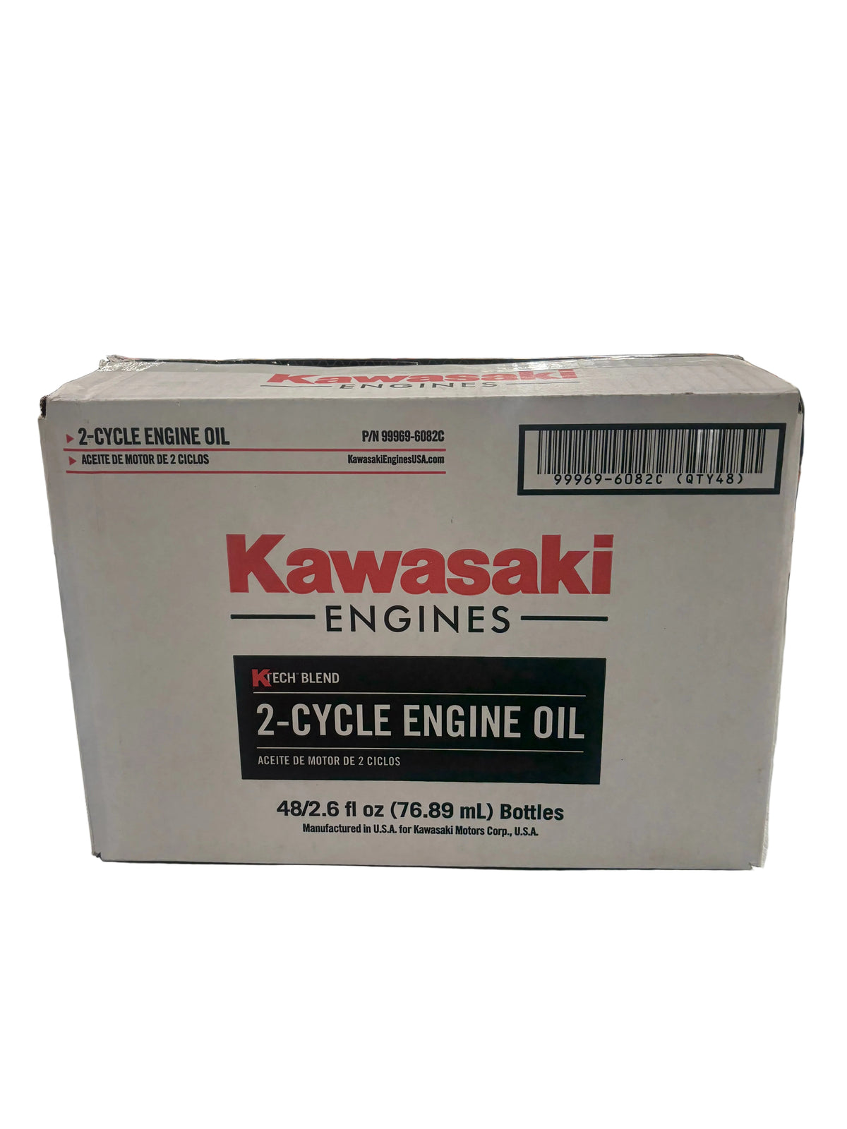 Kawasaki OEM 99969-6082C KTECH Blend 2-Cycle Engine Oil 2.6 oz. Case o