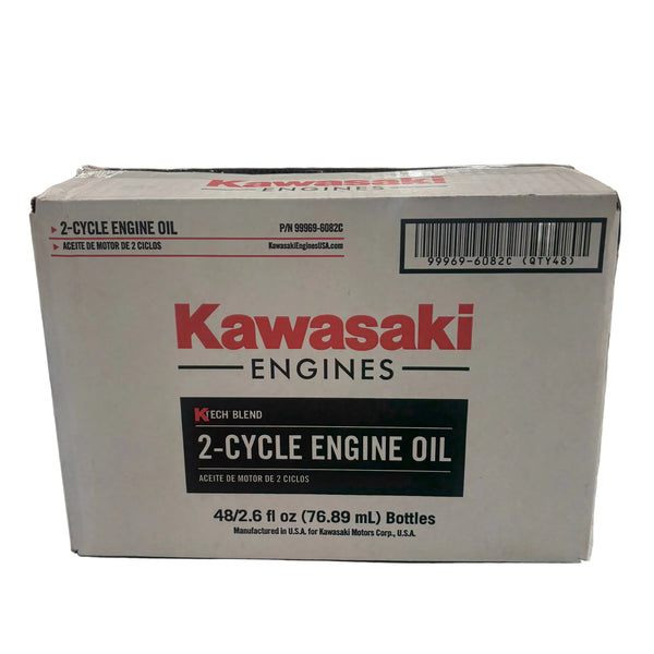 Kawasaki OEM 99969-6082C KTECH Blend 2-Cycle Engine Oil 2.6 oz. Case o