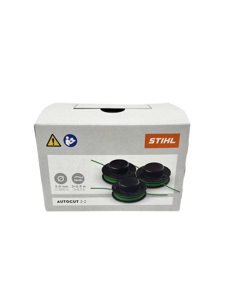 Genuine Stihl 3 pack of Pre wound spools for Autocut 2-2 Trimmer Head Genuine Stihl 3 pack of Pre wound spools for Autocut 2-2 Trimmer Head