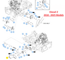 Hustler OEM 601424 Hydraulic Drive Belt Fits Hustler Diesel Z (2009 - 2025 Models).