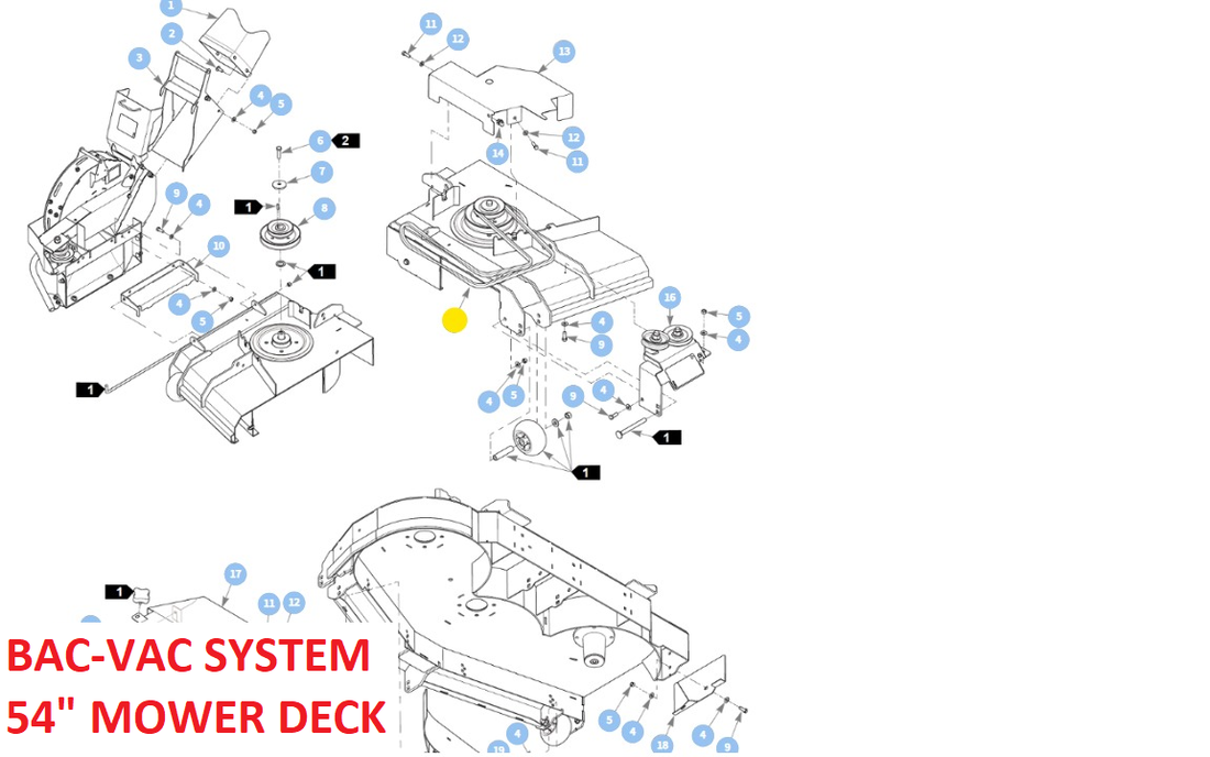 Hustler OEM 601786 Mower Deck Belt Fits Hustler Early Model 36