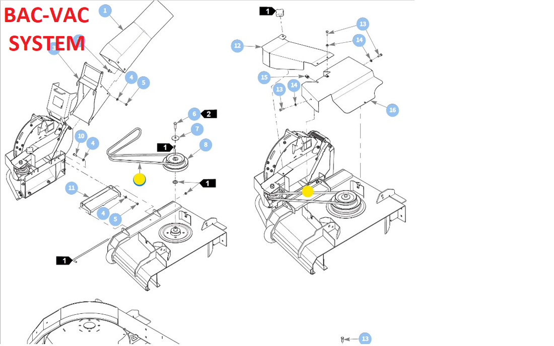 Hustler OEM 602997 Mower Deck Belt Fits Hustler 34