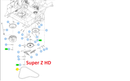 Hustler OEM 604208 Hydraulic Drive Belt Fits Hustler Super Z, Super Z HD, Super SF and Super 88 Models After S/N 1210 (First Four Digits).