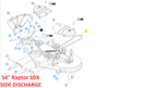 Hustler OEM 604817 Fits 48" FasTrak Rear Discharge, 54" Raptor SD and SDX Models