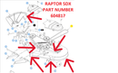 Hustler OEM 777185 Mower Deck Belt Fits Hustler 54" Raptor XDX, SDX, 60" X-ONE and Super Z Rear Discharge Model Number 938126EX and Early 54" Model Trimstar.