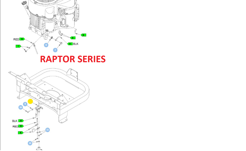 Hustler OEM 606445P Electric Start Solenoid Fits Hustler Dash, Raptor X, XL, XD, XDX, FasTrak, Surfer PRO and Trimstar Models.