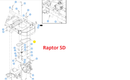 Hustler OEM 607400 Hydraulic Drive Belt Fits Hustler Raptor, Raptor Limited, SD and SDX Models.