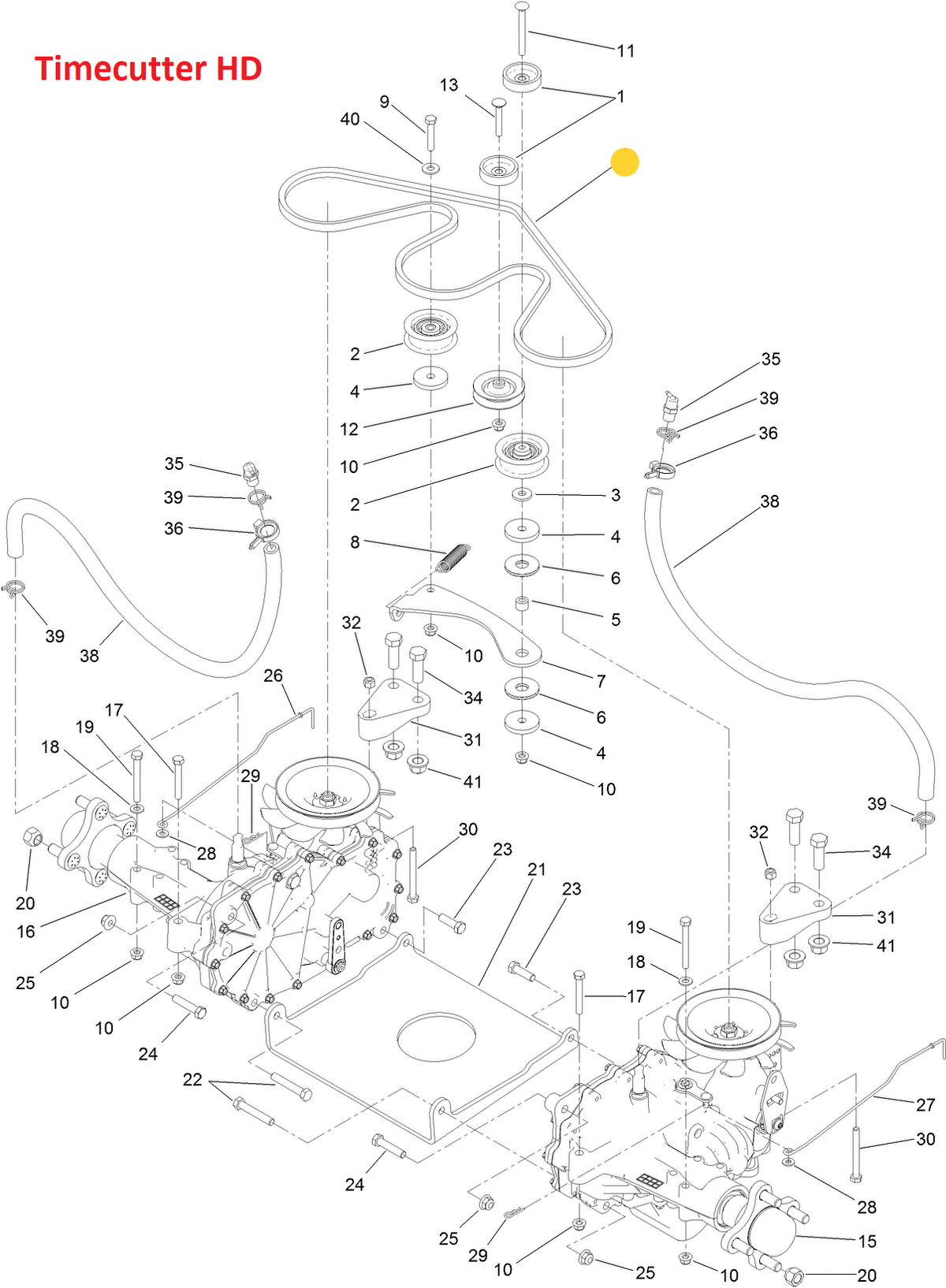Parts Diagram Toro Timecutter Ss5000 Belt Toro Timecutter 60 Inch