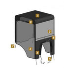 MAHINDRA XL SOFT CAB ENCLOSURE BERXLCAB