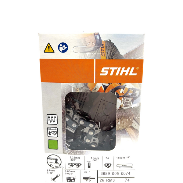 Stihl Genuine 26RM3 74E 18 Stihl Genuine 26RM3 74E 18