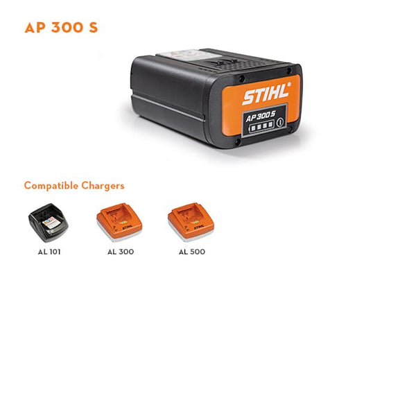 AP-SS-008 リチウムイオンバッテリー STIHL AP 300 S Lithium-Ion 7.2 Ah Battery