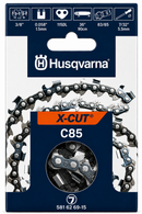 Husqvarna OEM 581626915 X-CUT C85-115 36" Professional Chainsaw Chain – 3/8" Pitch, .058" Gauge, 115 Drive Links – Full Chisel