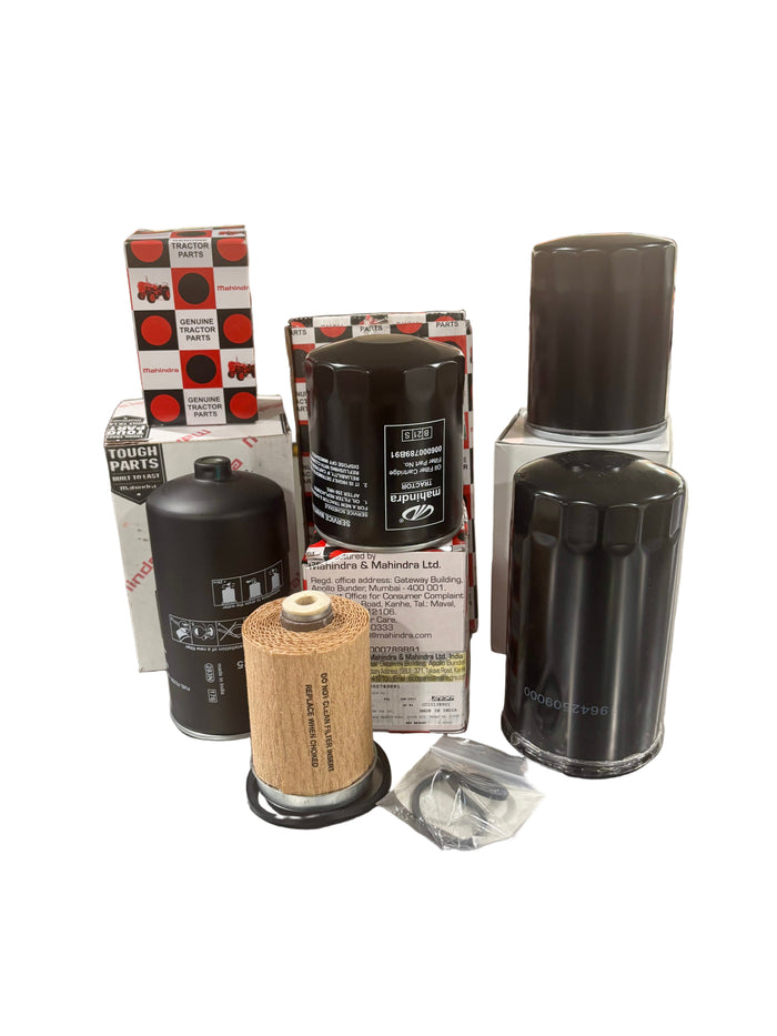 Mahindra 1533 and 1538 Genuine OEM Filter Service Kit L1004000193 - Kits are On Hold/Currently Unavailable - Info. can be Used to Purchase Individual Filters.