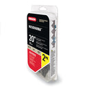 Oregon PowerCut 20" Professional Full Chisel Chainsaw Chain 2-Pack – .325" Pitch, .050" Gauge, 78 Drive Links