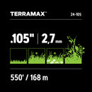 Oregon TERRAMAX Oval Twist Trimmer Line .105 3LB SPOOL